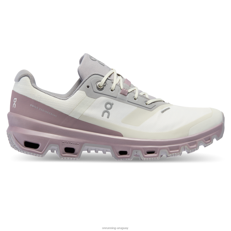 On Running aventura en la nube impermeable mujer JV6F667 hielo/garza