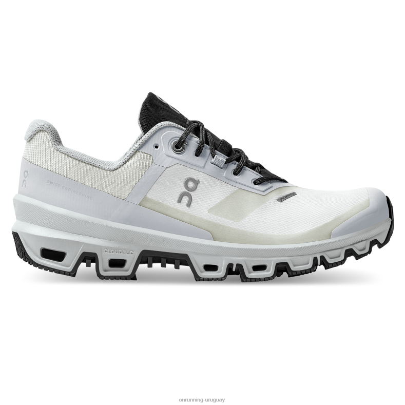 On Running aventura en la nube impermeable mujer JV6F668 glaciar/negro