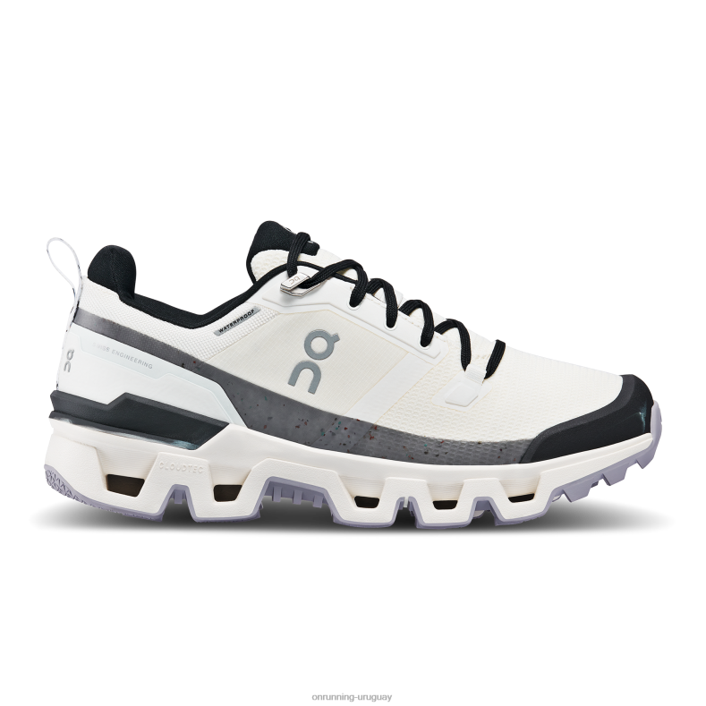 On Running caminante de nubes impermeable mujer JV6F621 marfil/negro
